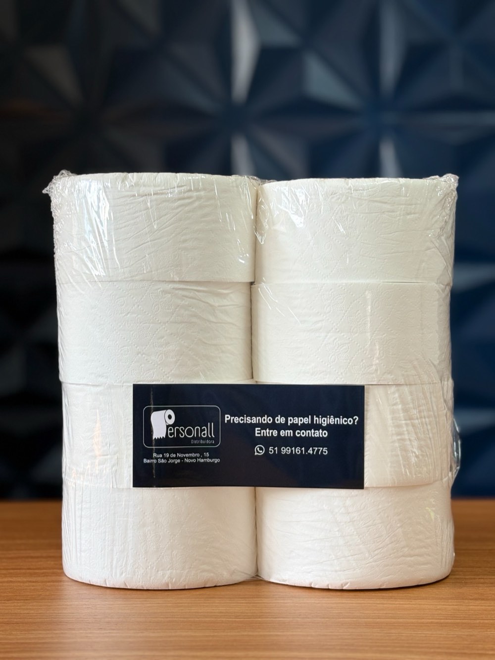 Papel higiênico rolão